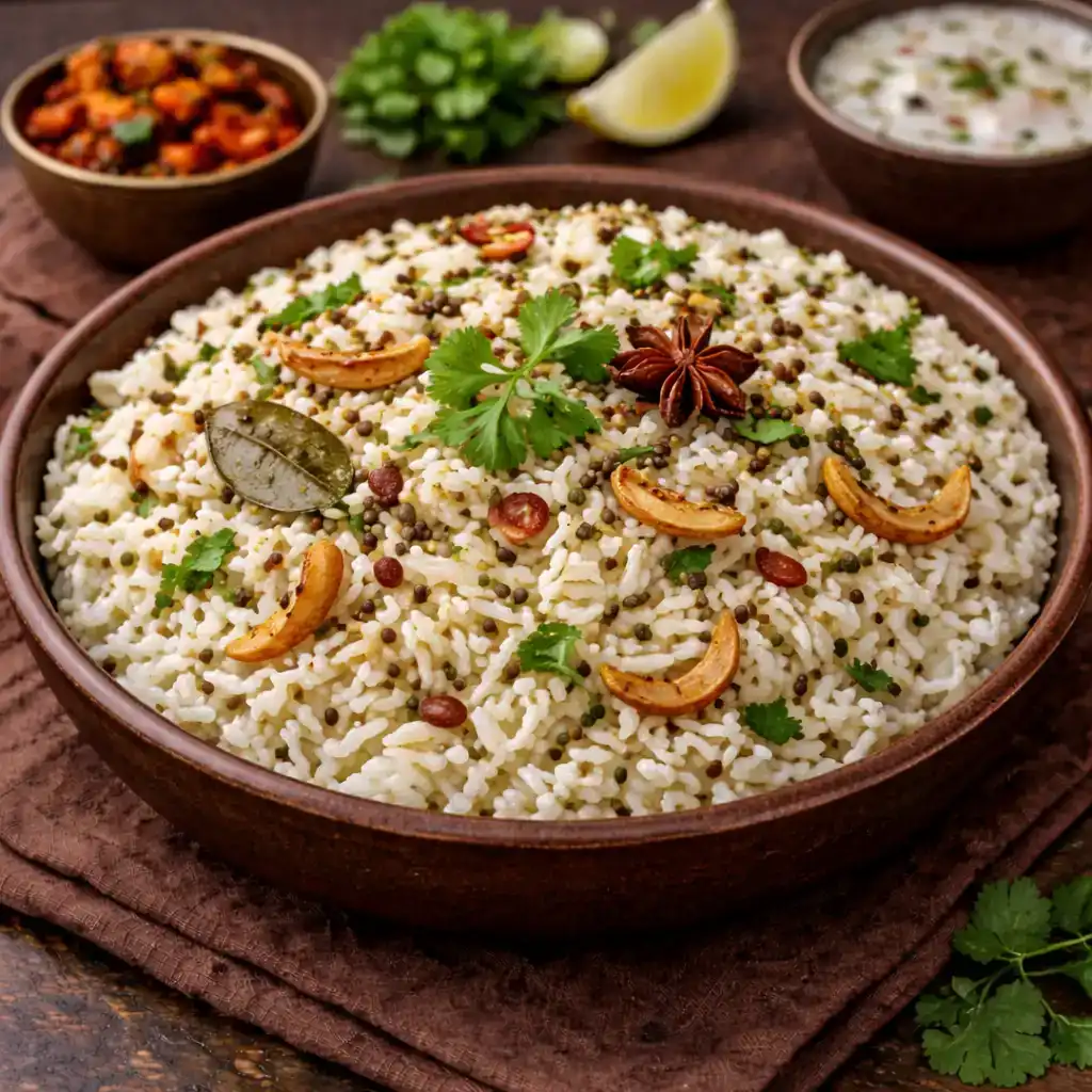 Dhaba Style Jeera Rice at Hashtag India